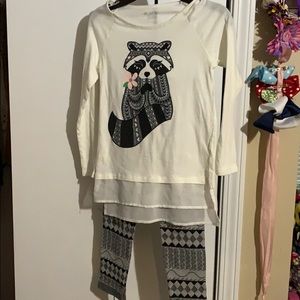 Girls 2 piece size 7-8